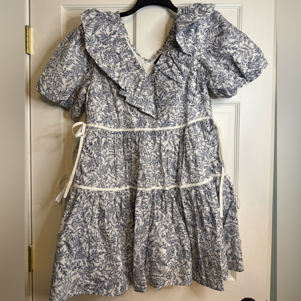 Hudson Gray Boutique Puff Sleeve Dress